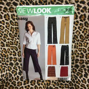 New Look 6510 Women's Pants & Skirt Patterns